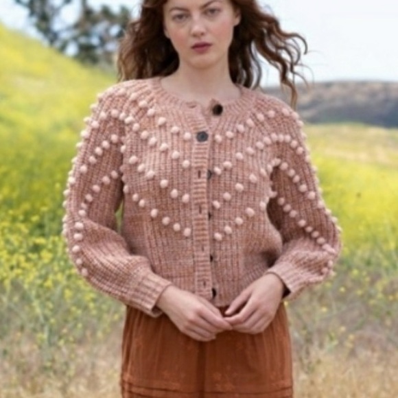 The Great Marled Bobble Cardigan - Picture 5 of 7
